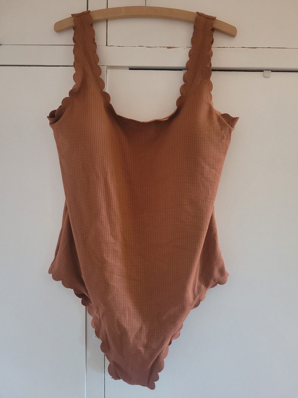 aerie Scalloped One-Piece Swimsuit